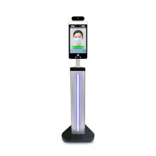 touch-free face recognition with temperature measurement detection time attendance face recognition door access control device